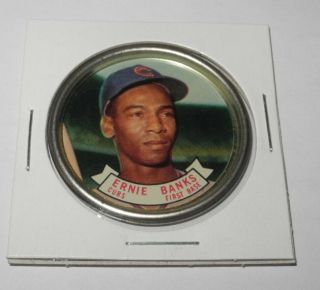 1964 Topps Baseball Coin 42 Ernie Banks Chicago Cubs Near