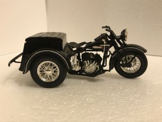 1947 Harley Davidson Servi - Car Trike Motorcycle 1:12 Scale Diecast Bank