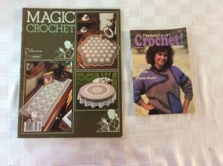 Vintage Set of 11 Crochet Books from the 1980 - 90s Various Items 2