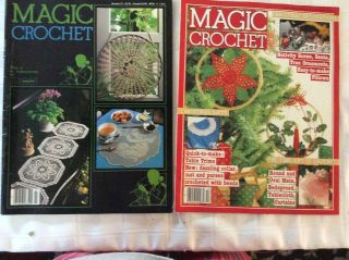Vintage Set of 11 Crochet Books from the 1980 - 90s Various Items 3