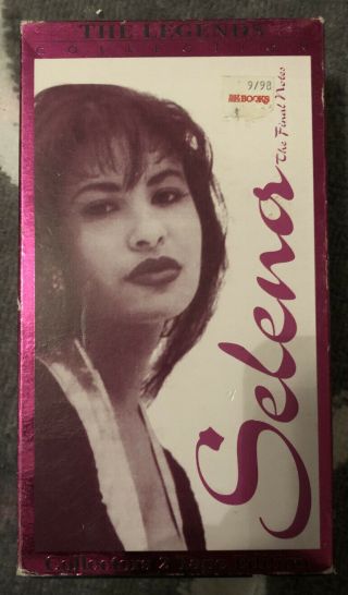 Vintage 1995 Selena The Final Notes Vhs Set 90’s Music