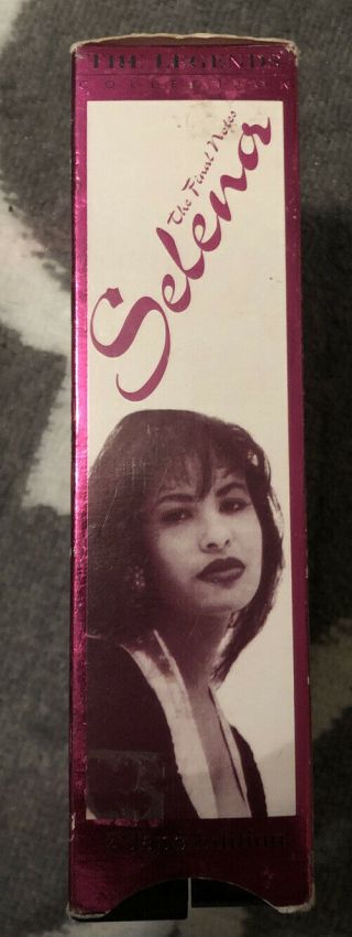 Vintage 1995 Selena The Final Notes Vhs Set 90’s Music 2