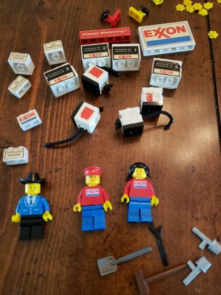Lego 6375 - 2 Gas Station Vintage 1980 - COMPLETE No Box 3