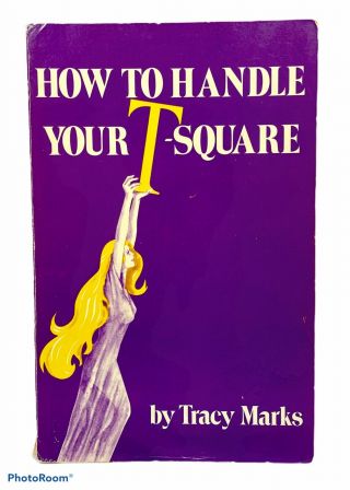 How To Handle Your T - Square By Tracy Marks Paperback Book Astrology T Square Vtg