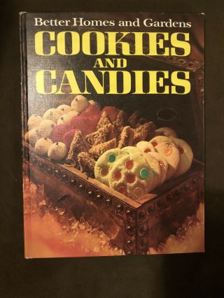 Vintage Better Homes & Gardens Cookies And Candies Hardcover: 1966