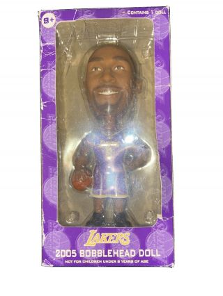 2005 Kobe Bryant Bobblehead Doll 8 La Lakers Carls Jr