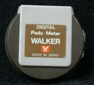 Vintage Walker Digital Pedo - Meter Tokei Yamasa Pedometer Made In Japan Vintage