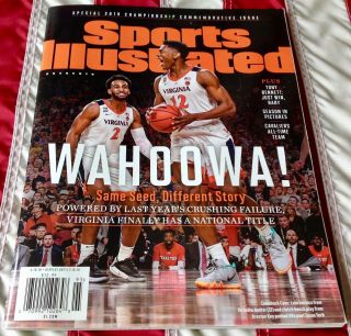 2019 Sports Illustrated Virginia Cavaliers Ncaachampions Commemorative Ns Issue