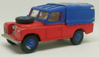 A Vintage Corgi No.  406s Land Rover 109 Wb 1963 With Suspension - Repainted