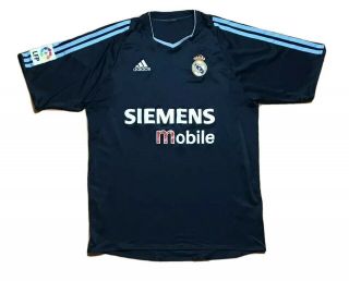 Vintage Adidas Real Madrid 2003/04 Away Jersey Football Shirt Size Medium