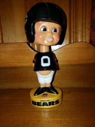 Chicago Bears Bobble Head/bobbing Head/nodder/ 1975 Plastic
