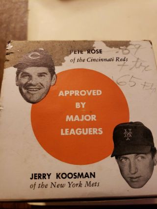 Vintage Wiffle Ball - Pete Rose And Jerry Koosman On The Box