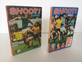 Vintage 2x Shoot Annuals 1974 And 1976 - - Bundle