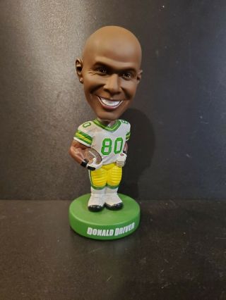 Donald Driver Retired Bobblehead Green Bay Packers Nfl Football