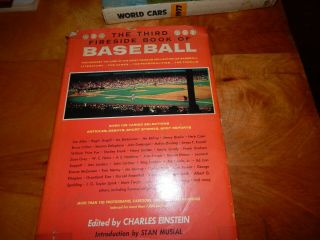 The Third Fireside Book Of Baseball Charles Einstein 1968 First Printing