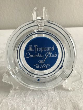 Vintage Tropicana Country Club Las Vegas Nevada Ashtray W The Pineapple Fountain