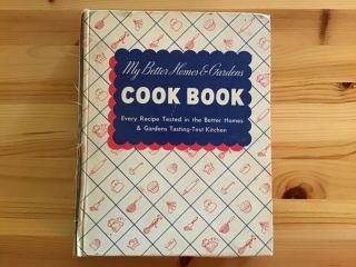Vintage My Better Homes And Gardens Cook Book 1940 Fifth Edition Add To Binder