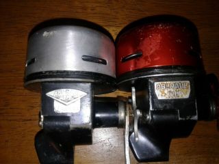 2 Vintage ABUMATIC 170 Spincast Reels -.  - 1 Sweden,  1 Japan made 3