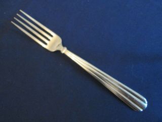 7 3/4 " Dinner Fork Vintage Oneida Stainless: Unity Pattern: Made Usa: Lovely