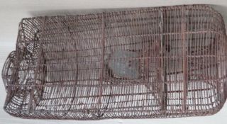 Antique Rat Trap Cage Iron Wire Live Mouse Catch Cave Shape 2 Ways Trap Asian
