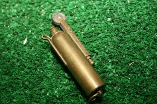 Vintage Imco 105107 Austria Trench Lighter Brass No Sleeve