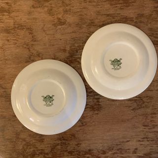 Set/2 Vintage Royal China Doorn Blue Onion Salad / Dessert Plate 7” 2