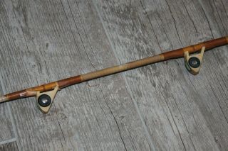 Vintage Tycoon Fin - Nor Hrh Custom Built Fishing Rod W/ Roller Guides