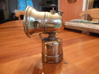 Vintage Brass Carbide Gas Lamp Light Parts