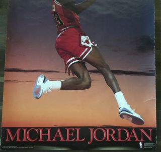 Vintage 1990 Michael Jordan - “SPACE” The Final Frontier poster 3