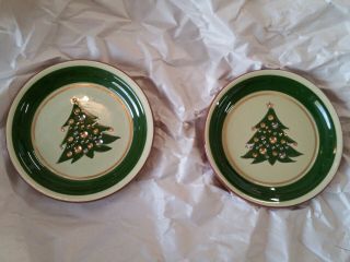 Vintage Stangl Art Pottery Christmas Tree 5” Plate