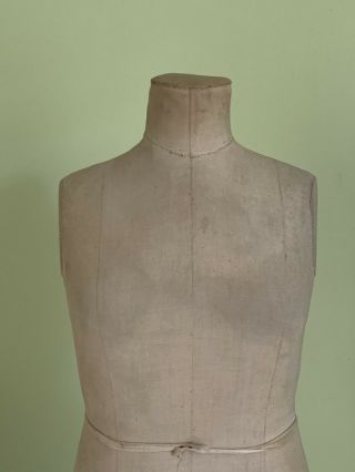 Unique Vintage Table Top Faux Women’s Mannequin Dress Form 2