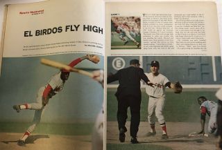 1967 Sports Illustrated World Series St Louis Cardinals Vs Tigers Lou Brock Yaz