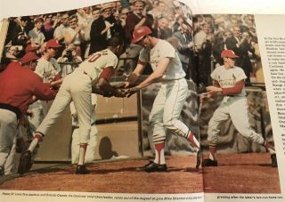 1967 Sports Illustrated WORLD SERIES St Louis CARDINALS vs TIGERS Lou BROCK YAZ 2