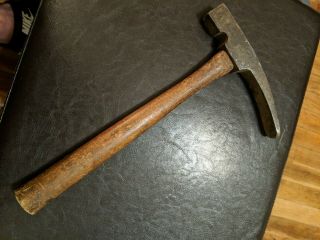 Vintage Plumb Brick Block Chipping Hammer Masonry Stone Tool U.  S.  A.