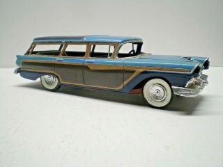 Vintage Revell 1957 Ford Country Squire Wagon 4 Door Built Up L@@k