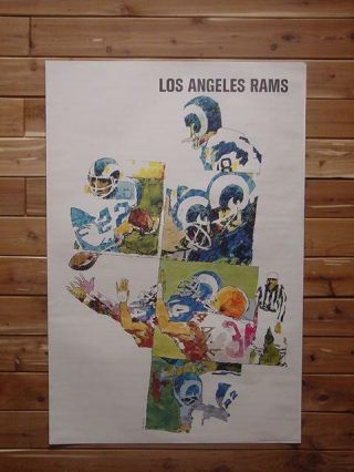 1968 Los Angeles Rams 2 X 3 Sports Illustrated Poster -