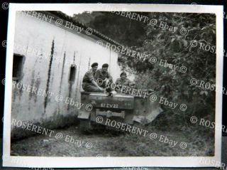 1950s Hong Kong - Royal Tank Rgt - A Bren Gun Carrier Hiding - Photo 9 By 6cm