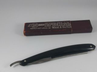 Vintage Wade & Butcher Special Sheffield England Straight Razor With 5/8 " Blade