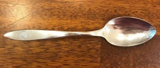 Vintage 1960s 6 " Pan Am Airlines Spoon International Silver Co Paa Exclusive
