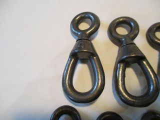 Newhouse Trap Swivels No.  3,  4 1/2,  and 4 size / HUTZEL / Wolf Traps / Trapping 3