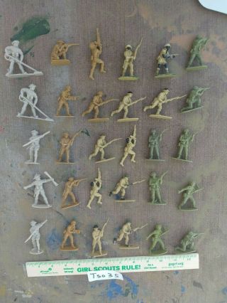 Sv267 Airfix 1/32 British Plastic Army Men Soldiers Vintage Ww2 Timpo Wwii