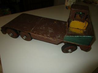 Vintage Nylint Army Truck For Repair Or Parts