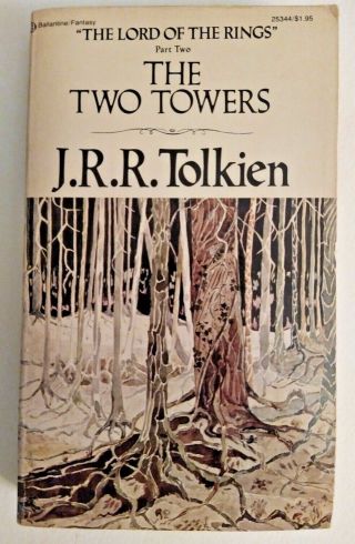 The Two Towers - By Tolkien - Vintage (1977) Ballentine Paperback