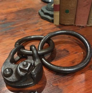 Antique Forged Iron Chain “Come Along” (Y7) 2