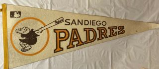 San Diego Padres 1969full Pennant Mlb Vintage