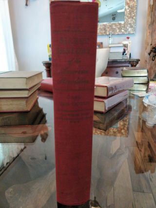 Vintage Book The Secret History Of The American Revolution By Carl Van Doren