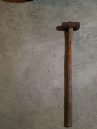 Vintage G Collins 6 Lb.  Sledge Hammer