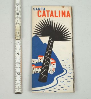 Vintage 1939 Santa Catalina Island California Tourism Brochure Travel La
