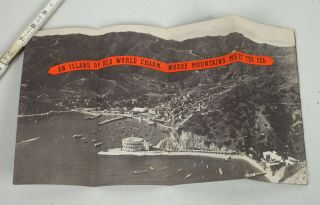 Vintage 1939 Santa Catalina Island California Tourism Brochure Travel LA 3
