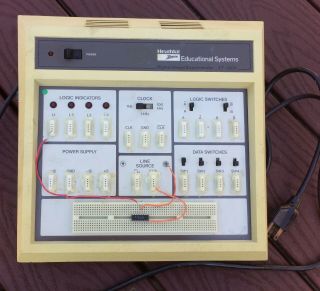 Vintage Heathkit Electronics Trainer Et - 3200b Digital Design Experimenter
